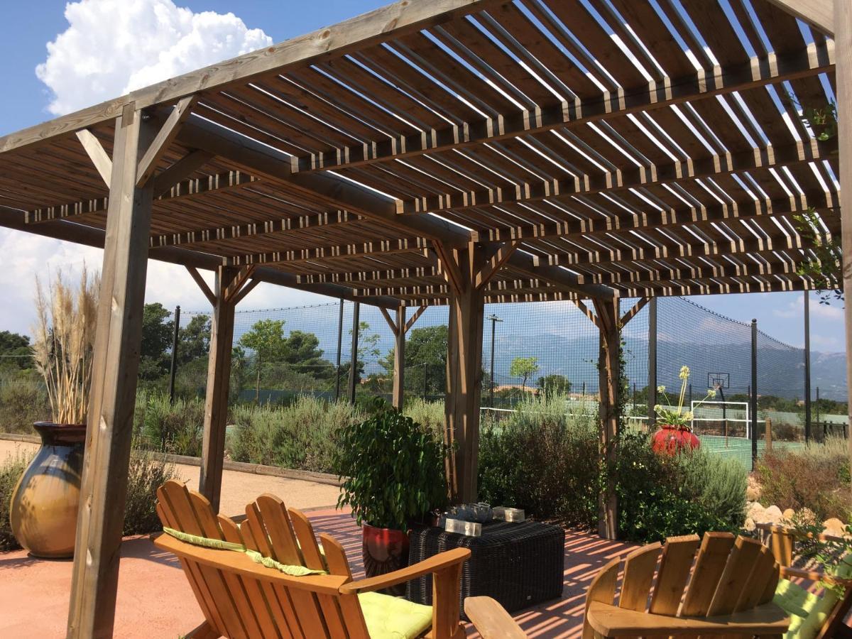 L'Hacienda Piscine Chauffee A 28, Spa, Boulodrome Et Court De Tennis Prives, 2 Villas Independantes Porto-Vecchio  Exteriör bild