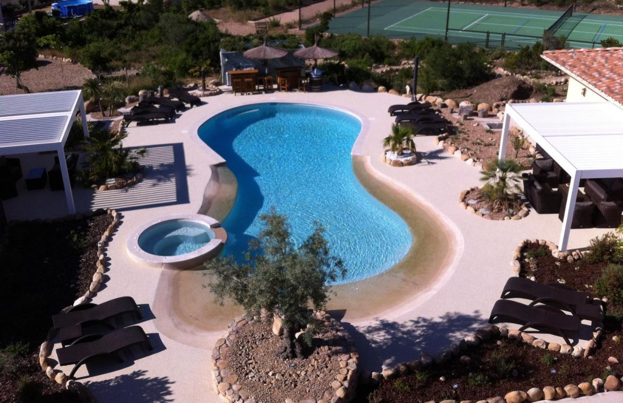 L'Hacienda Piscine Chauffee A 28, Spa, Boulodrome Et Court De Tennis Prives, 2 Villas Independantes Porto-Vecchio  Exteriör bild