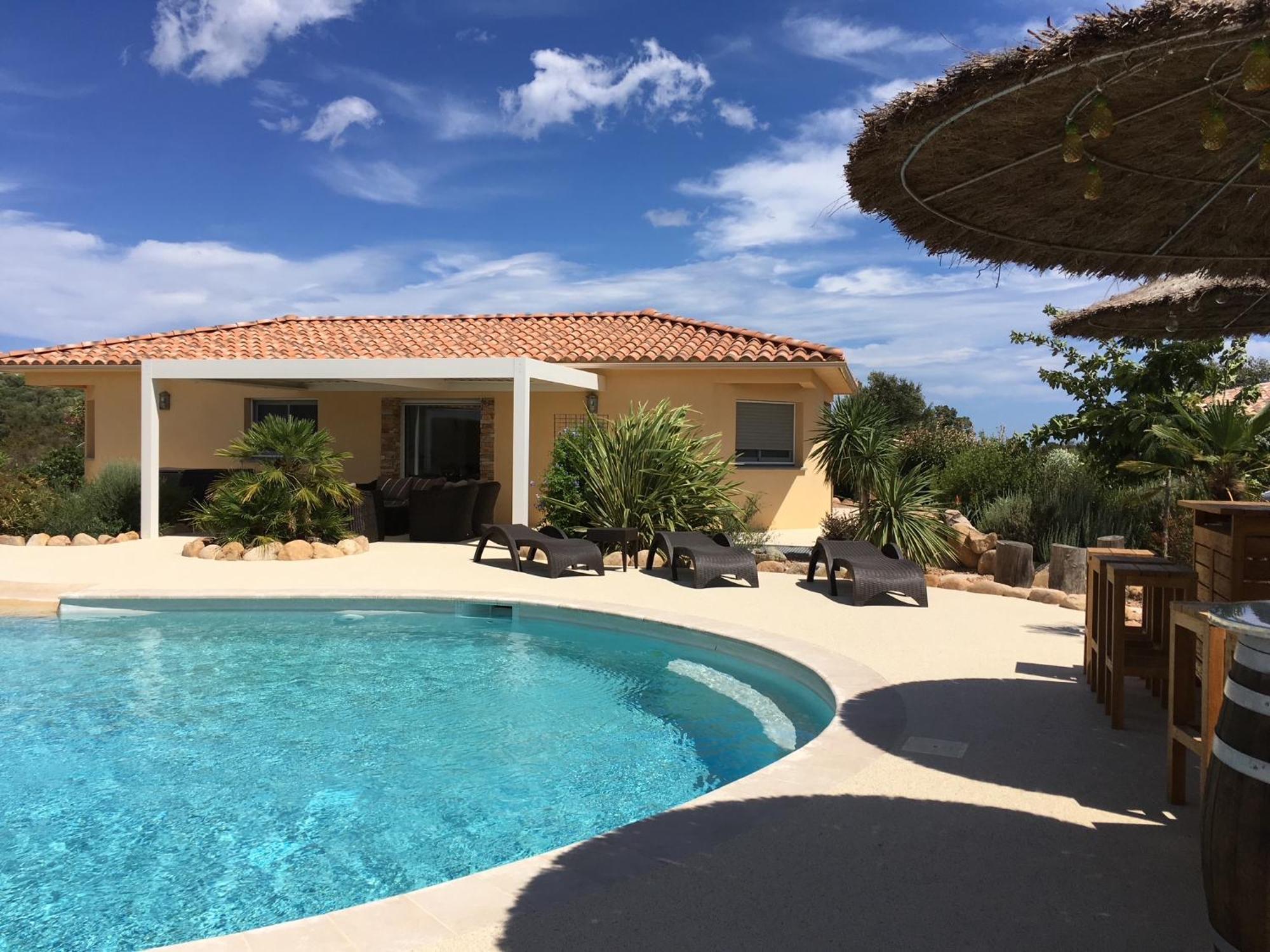 L'Hacienda Piscine Chauffee A 28, Spa, Boulodrome Et Court De Tennis Prives, 2 Villas Independantes Porto-Vecchio  Exteriör bild